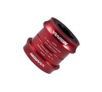 Zanthicia Adaptateur de boîtier de pédalier en Alliage d'aluminium pour Accessoires vélo durables. Compatible avec Les roulements boîtier pédalier vélo, etc. Peut être installé sur Les pour Axes