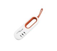 Zanthicia Aiguiseur de comptoir en pierre à aiguiser Mini pierre à aiguiser manuelle Camping BBQ Restaurant cuisine meule fournitures, Blanc