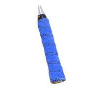 Zanthicia Améliorez Votre Jeu avec ce Ruban adhésif antidérapant pour Manche de Badminton, Raquette de Tennis vélo. Compatible avec Le Racquetball, Le Squash et Pickleball, Bleu, 2.5 x 70 cm