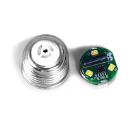 Zanthicia Ampoules LED Moule Bricolage éclairage Moule résine Lampe moules Artisanat à la Main modélisateur Pas de déformation Nouvel an, Ampoule Caps Chips Set