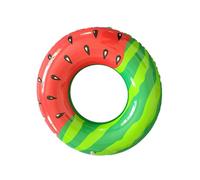 Zanthicia Anneau de Natation Gonflable Durable et sûr pour Les Enfants de 9 Ans et Plus, Anneau Fruits coloré, Flotteur, Natation, Pastèque avec Peau