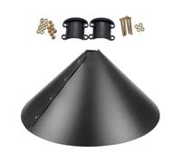 Zanthicia Anti-écureuils enveloppante pour nichoirs, Housse Suspendue protégeant Les mangeoires à Oiseaux, Solutions Anti-écureuils, enveloppante, Fixation sur Poteau extérieur