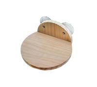 Zanthicia Arbre à Chat avec étagères, Plateforme de Saut, siège de Repos, échelle et Rangement Gain Place. Facile à intégrer pour Tous Les Styles décoration. Matériau, Ventouse, 19 x 17 x 15 cm