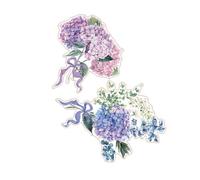 Zanthicia Autocollants PVC Mural Style belles couleurs élégant réfrigérateur maison autocollant mural décalcomanies verre Art amovible noël, Y1538