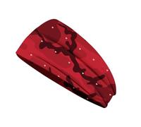 Zanthicia Bandeau Camouflage sport imprimé fleuri bandeau couvre- accessoires de coiffure enveloppement pour la salle de sport sportive, Tapez 3