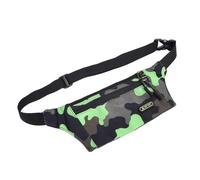 Zanthicia Biens en toute sécurité - Pochette de voyage durable et portable Grande capacité Garçons Filles Enfants Comouflage Fanny Pack Pack Travel Bum, Vert camouflé