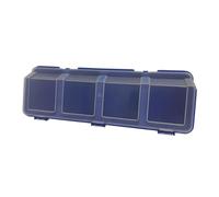 Zanthicia Boîtes de Rangement pour Petites pièces, boîtes à Outils, garages, rangements pour écrous, boulons, vis et Composants électroniques ateliers de Loisirs créatifs. 4 Compartiments. Cette