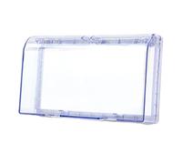 Zanthicia Boîtier de prise murale étanche à 2 prises, facile à installer, pour une utilisation intérieure et extérieure, terrasses et contre la poussière.