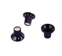 Zanthicia Boutons d'ampli de guitare Boutons à jupe Haut-parleur Chapeau audio Capuchons de potentiomètre volume anti-dérapage Pots d'arbre 6 mm Amplificateurs