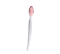 Zanthicia Brosse à lèvres douceur multicolore poudre tampon dissolvant comédon polyvalent nettoyage du visage outils de suppression brosses exfoliantes, Rose