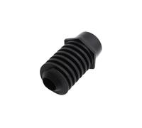 Zanthicia Butée de pare-chocs arrière de rechange pour automobile, avec embout court et capuchon. Fabriquée en ABS durable.