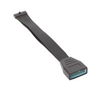 Zanthicia Câble d'extension blindé pour Carte Riser PCIe, Plaque arrière, Montage Vertical pour GPU, amélioration des Performances, Durable et Portable.