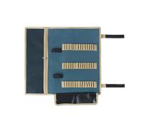 Zanthicia Camping Sac à Outils Organisateur piquets Clou Vent Pliant Sacs de Rangement Pochette Oxford Tissu Robuste Tente multifonctionnelle, lac Bleu, M