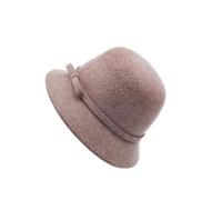 Zanthicia Chapeau d'hiver léger et confortable pour femme, en feutre de laine, style bob, souple et élégant, qui ne glisse pas. Accessoire en laine mélangée.