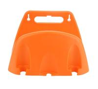 Zanthicia Cintre de tuyau mural de jardin avec 3 trous suspension, tuyaux compresseur d'air, support tuyau voiture, Irrigation jardin, Couleur orange