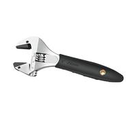 Zanthicia Clé à cliquet réglable à large ouverture : une accessibilité accrue pour les tâches exigeant précision et force, Noir, 8 pouces