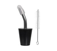 Zanthicia Couvercle de Bec verseur de théière raffiné avec Brosse Nettoyage, Indispensable pour Une théière d'extérieur étanche et Anti-Gouttes. Brosse Nettoyage Extensible pour Le Couvercle Bec