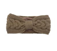 Zanthicia Crochet Bandeaux Coupe-Vent Élastique Polaire Doublé Réglable Bandeaux Chaud Chunky Oreille Chaud Bandeau Cadeaux pour Femmes, Kaki
