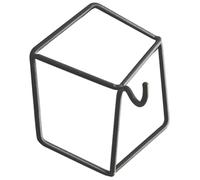 Zanthicia Crochet mural géométrique en fonte, idéal pour chapeaux, sacs, manteaux et serviettes. Supports de fixation murale pour étagère.