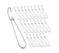 Zanthicia Crochets pour patrons de couture compacts et faciles à utiliser, en métal, pour pochoirs et patrons de couture. Kit de rangement et crochets pour de