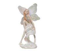 Zanthicia Décoration féerique pour Jardin, Statue de fée irrésistible Qui ajoute du Charme à Tout décor extérieur, Accessoire Photo, Ornement de Table, Statue en résine, Voiture Collection