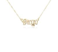 Zanthicia Douze signe du zodiaque lettre charme Constellations thème amitié collier confortable avec pendentif carte d'affichage, Or de la Vierge