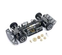 Zanthicia Ensemble de cadre de châssis carrosserie en Fiber carbone bras Servo 1:28 télécommande voiture mise à niveau pièces rechange accessoires Modification, Tapez 5