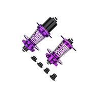 Zanthicia Ensemble de moyeux de Freins vélo en Alliage d'aluminium, durables et légers, pour Roues Libres 8/9/10 Vitesses, Filetage pour Freins à Disque, 32 Trous, moyeu à dégagement, moyeux