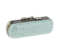 Zanthicia Étui à à lèvres Multifonctionnel, élégant et Compact, Pratique pour Les Petits Accessoires, notamment Le Gloss, avec Miroir intégré. Se Glisse Facilement dans Un Sac Main en