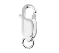 Zanthicia Fabriquez de superbes bijoux avec des fermoirs à pince de homard en argent sterling 925, un porte-clés, un anneau fendu et des accessoires de fabrication de bijoux