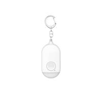 Zanthicia Femmes en Plein air Alarme personnelle Rechargeable Sac à Son Lampe de Poche d'urgence pêche de Nuit alarmante sécurité, Blanc