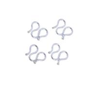 Zanthicia Fermoirs et boucles de connexion durables en forme de W/M pour la création bijoux (colliers, bracelets), en argent sterling 925. La forme W/M est très pratique pour…