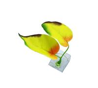 Zanthicia Feuille Artificielle lit Aquarium Aspiration Simulation Plantes décoration Ornement Bureau Magasin Poisson conteneur Animal Jeu Repos