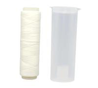 Zanthicia Fil de pêche élastique en Nylon, Ligne de pêche Invisible pour Fixer Les leurres, Haute résistance, Accessoires Inclus, Blanc, 0.25 mm 100 m