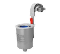 Zanthicia Filtre de Piscine Pratique Dites Adieu pour aux débris et à l'eau cristalline pour Pouvoir gérer même Les Produits Chimiques de Piscine Les Plus durs, Gris