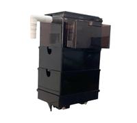 Zanthicia Filtre Externe Suspendu pour Aquarium, à Fixer sur Le Tuyau d'évacuation. Élimine efficacement Les déchets et Assure Une Eau Propre pour Les Animaux Aquatiques, 3 Couches