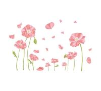 Zanthicia Fleurs Sticker Mural Papier Peint Multifonctionnel Large Application Fond Décoratif Décor À La Maison Ménage Chambre