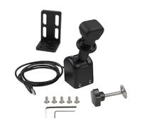 Zanthicia Frein à main USB noir durable pour jeux de course PC. Compatible avec divers systèmes d'exploitation. Plug and Play. 1 câble de données.