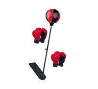 Zanthicia Gants de Boxe réglables pour Enfants, Support de Frappe réglable en Hauteur, Balle Frappe en métal et matériaux PP pour l'agilité.