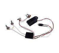 Zanthicia Guitare électrique Préampli Circuit Faisceau De Câblage Pré-amplificateur Ramassage 5 Potentiomètre Système De Contrôle Accessoires Réparation