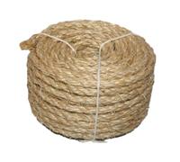 Zanthicia La Corde de sisal Robuste Permet de créer des Structures Jeu Uniques pour Les Chats et réaliser des Objets décoration Originaux. pour Elle Peut également Servir, Lin, 6 mm x 20 m