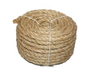 Zanthicia La Corde de sisal Robuste Permet de créer des Structures Jeu Uniques pour Les Chats et réaliser des Objets décoration Originaux. pour Elle Peut également Servir, Lin, 6 mm x 20 m