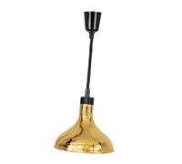 Zanthicia Lampe chauffante E27 pour buffets et restaurants : maintien au chaud garanti dans divers environnements. Lampes chauffantes télescopiques pour buffets, Or, 60-180 cm