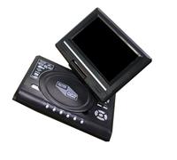 Zanthicia Lecteur DVD 7,8 Pouces multimédia numérique TV CD écran de Rotation de 270 degrés avec télécommande Portable Voiture électronique