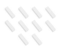 Zanthicia Limes de ponçage bloc vernis blanc ongles Art conseils douceur enlever ongle manucure pédicure enfants poignée ongle, Tapez 4