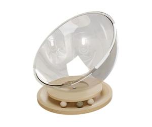 Zanthicia Lits Fabuleux pour Chats, nid Douillet et Confortable pour Chats d'intérieur, hamac Universel Artistique pour Chatons, décoration intérieure, Clair, Bois Massif XL