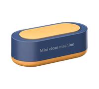 Zanthicia Machine de Nettoyage de lentilles Contacts pour Sonic coloré Rechargeable 360 degrés lentilles domestiques Bijoux Montre Dispositif Lavage, Bleu