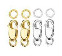 Zanthicia Maîtriser l'art du perlage avec un fermoir mousqueton polyvalent : un élément incroyablement utile pour la création d'accessoires qui apporte une touche professionnelle.