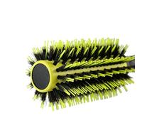 Zanthicia Manche en bois peigne bouclé séchage par soufflage coiffure rouleau brosse barbiers professionnels Salon de coiffure outils portables, Type 5