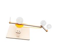 Zanthicia Maquettes de la Lune, de la Terre et du Soleil : un jouet innovant pour développer l'esprit critique et le sens l'observation chez les jeunes enfants. Puzzle fait main à assembler.